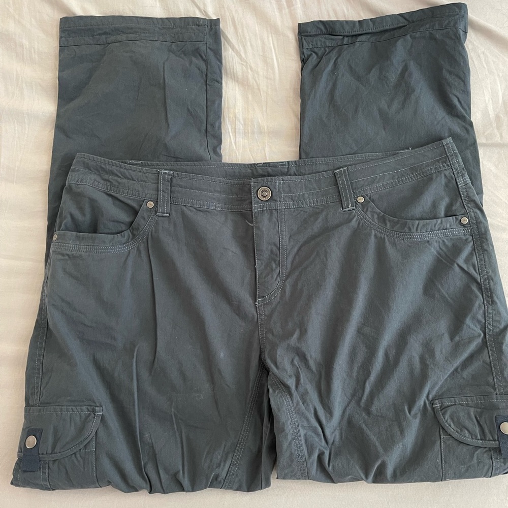KUHL Splash Roll Up Convertible pants, size 18W